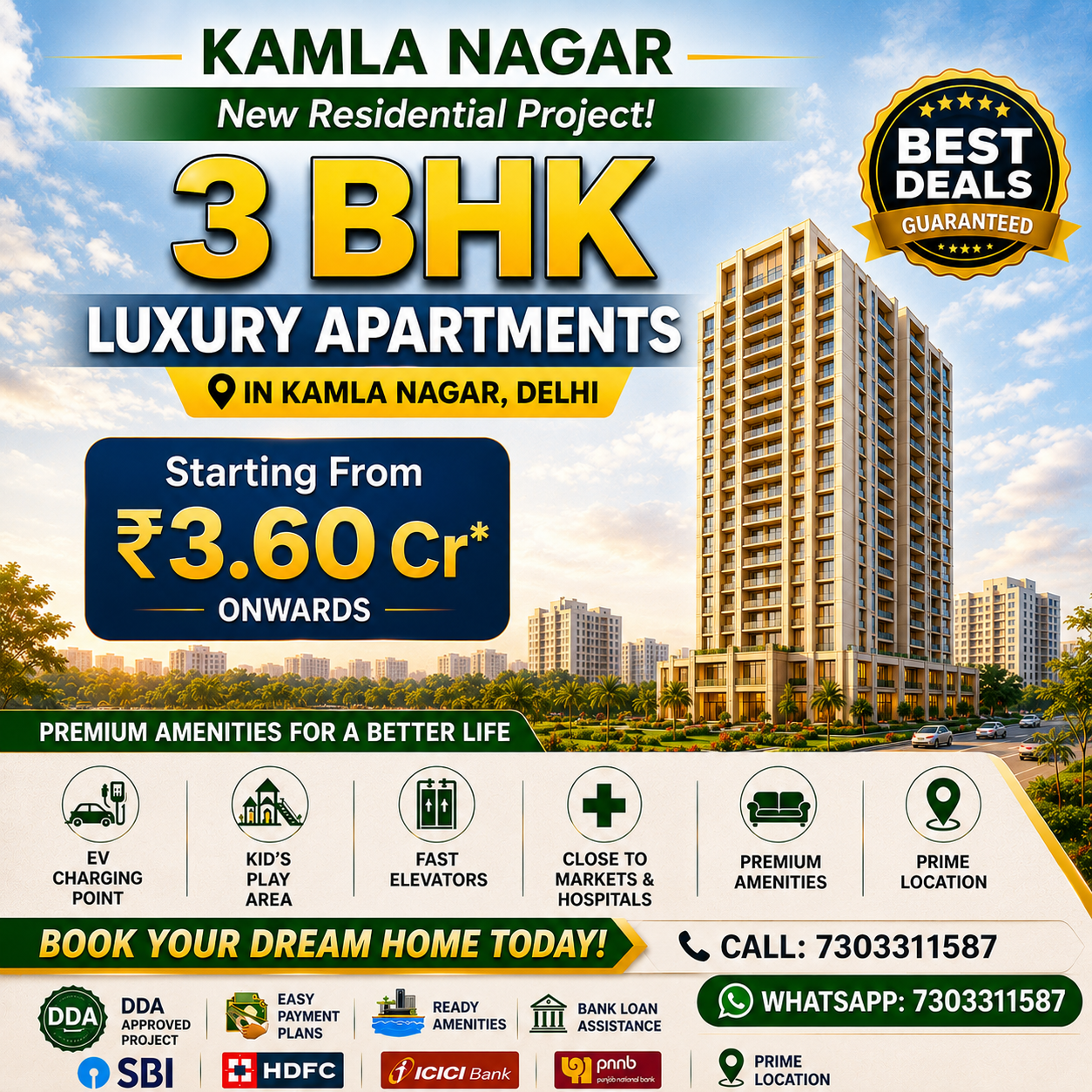 4 BHK Floor Plan